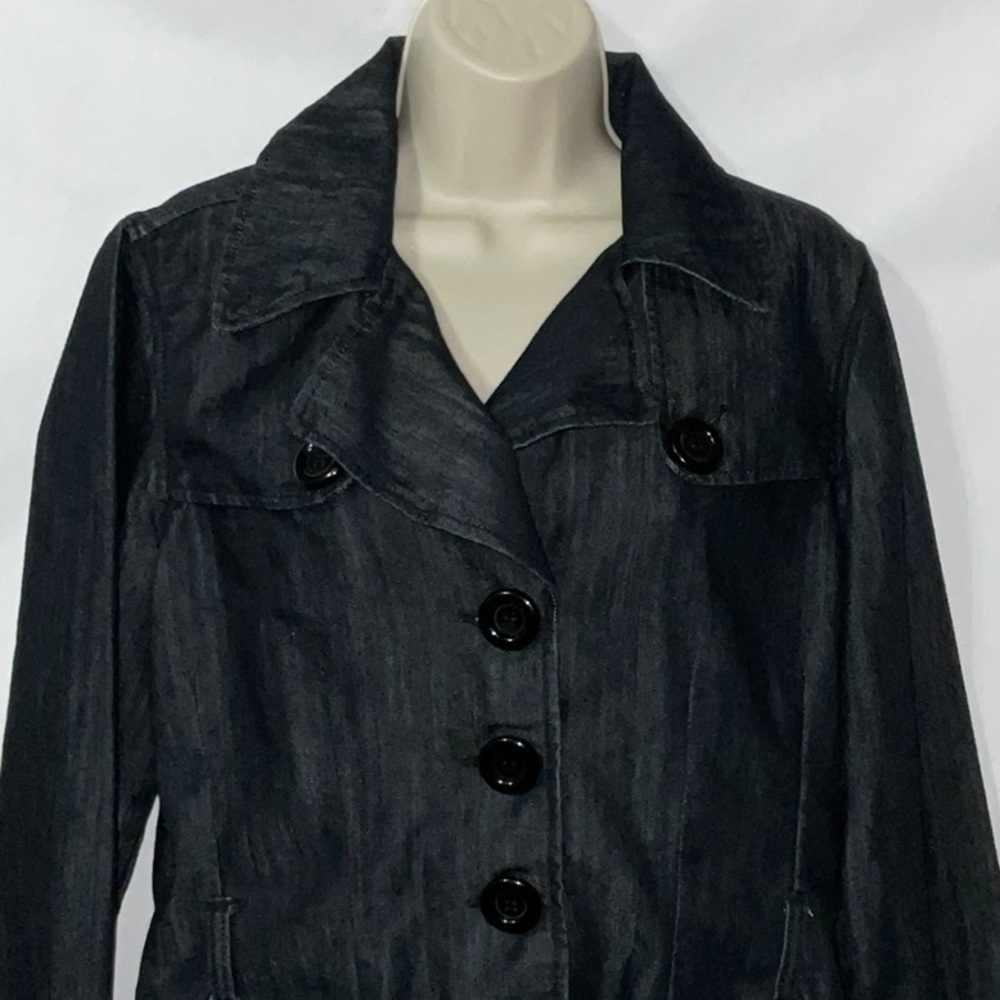Baccini, Denim Blazer, Size L